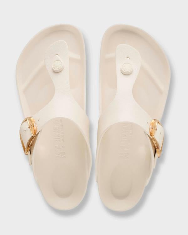Birkenstock Gizeh Big Buckle EVA Womens Sandals - Eggshell | CHO | Designer Womens Sandals