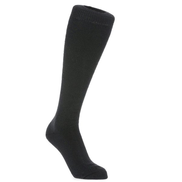 Trespass Adults Unisex Tech Luxury Merino Wool Blend Ski Tube Socks - Black