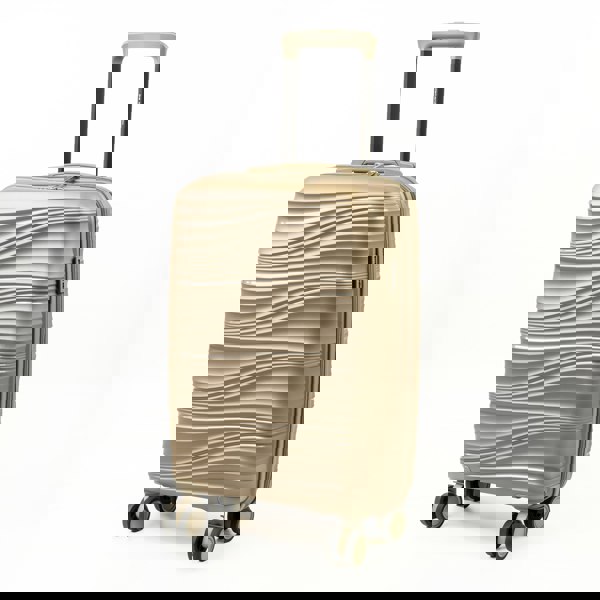 Pierre Cardin Riviera Hard Travel Suitcase 8 Spinner Wheeled Luggage with TSA Locks