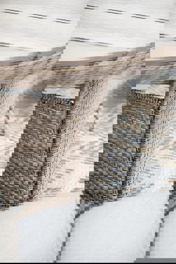 Garden Impressions Jersey 6 Seater Oval Dining Suite with Lazy Susan