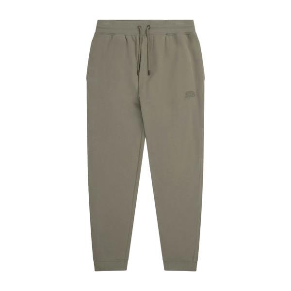 Animal Mens Driver Organic Jogging Bottoms - Khaki Green - 