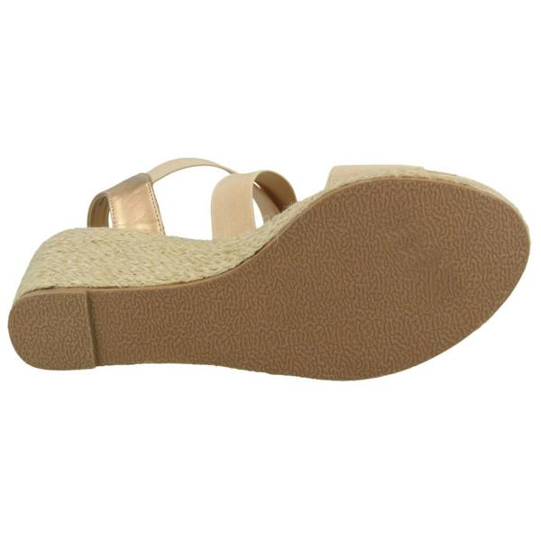 Savannah Ladies Savannah High Rope Wedge Sandals