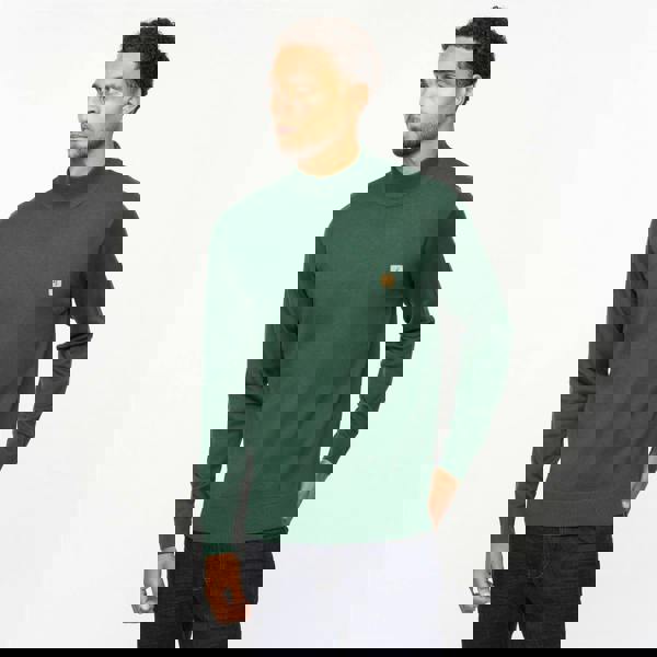 Gabicci V55GK10 Mens Duke Long Sleeve Plain Knitted Turtle Neck Gabicci Vintage - IVY