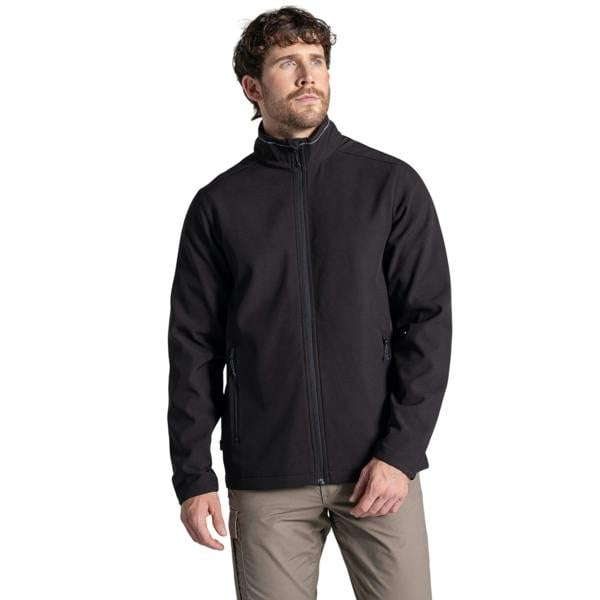 Craghoppers Mens Expert Basecamp II Soft Shell Jacket - Black - 