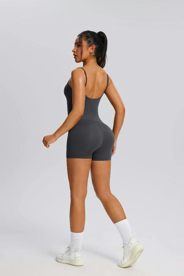 Anniou Adjustable Sling Yoga Bodysuit