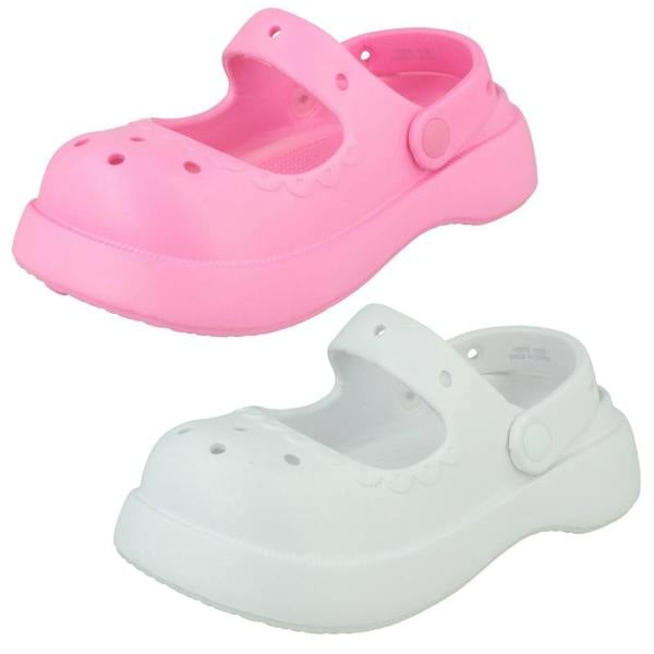 Spot On Girls Spot On Heel Strap Chunky Sole Sandals H2675