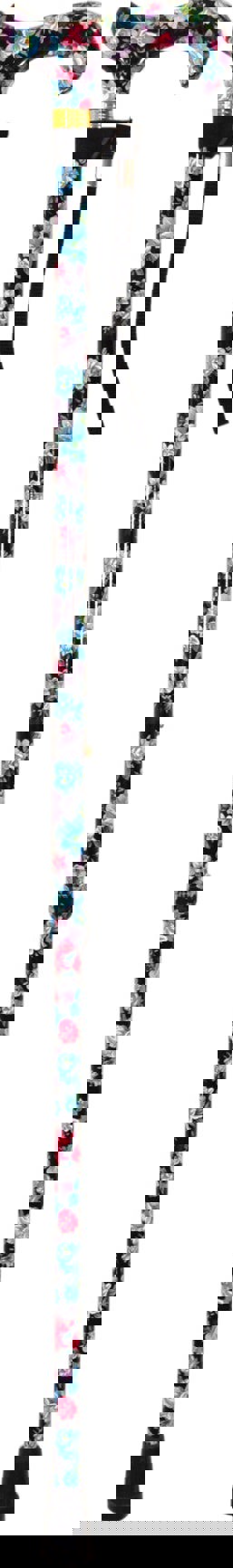 Aidapt Deluxe Patterned Walking Cane Black Floral