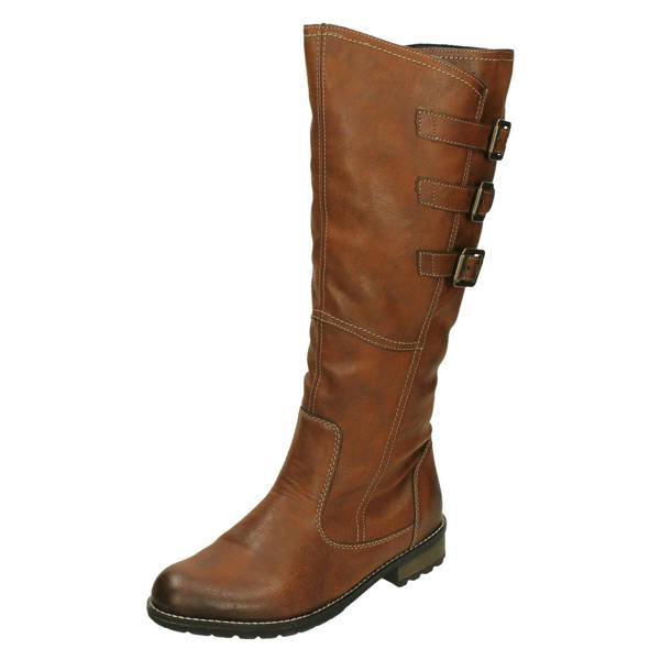 Remonte Ladies Remonte High Leg Biker Style Boot R3370