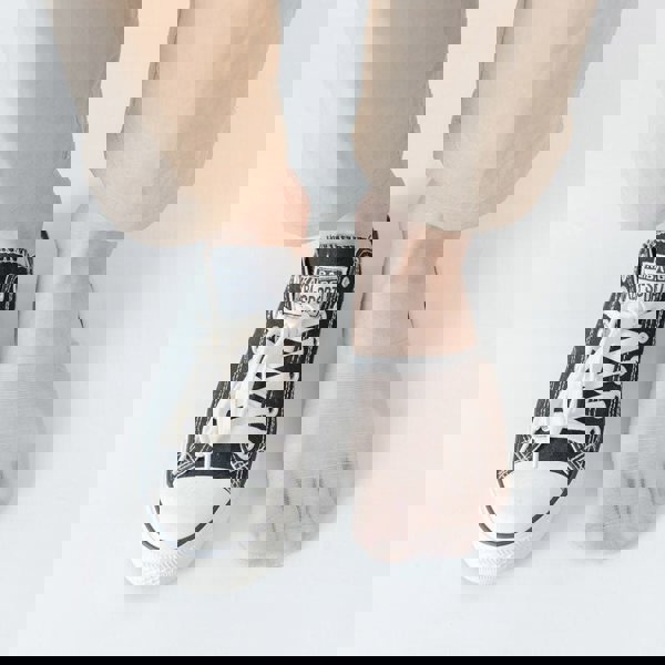 Anyfootwear 5 Pairs One Size 5-9 Multicolored No Show Thin Invisible Fashion Socks For Summer With High Quality Ankle Solid Color Breathable Socks