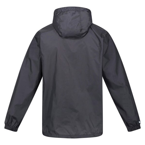 Regatta Men's Pack It III Waterproof Pack Away Jacket - Seal Grey