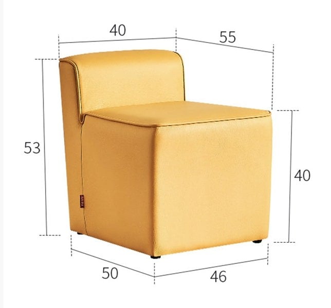 Clay Footstool, Leather-Weilai Concept-Weilai Concept