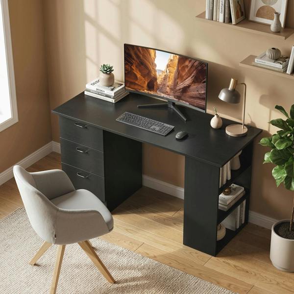 Desk with Shelves