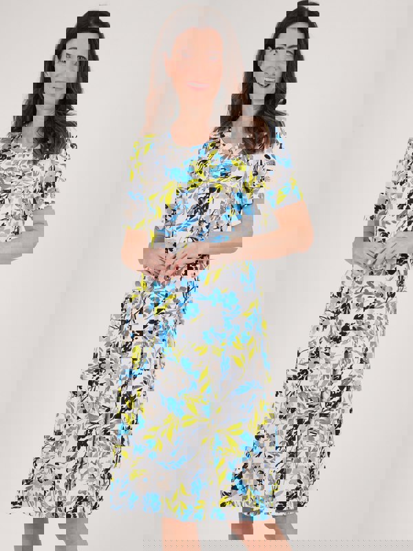 TIGI-Wear Bouquet Floral Print Dress