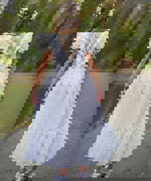 rear detailing on dress
