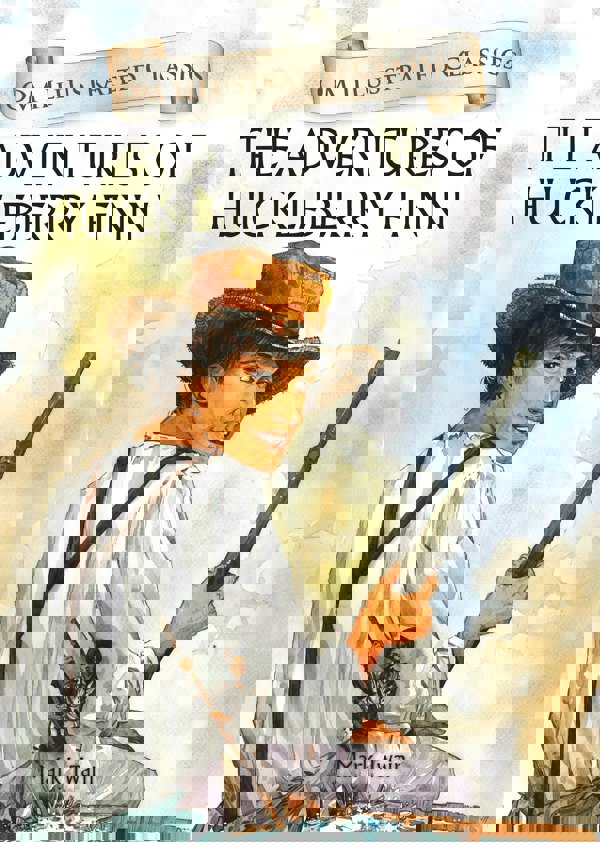 The Adventures of Huckleberry Finn-Om Illustrated Classics