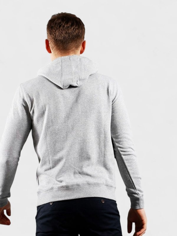 Farah Zain Light Marl Grey Hoodie