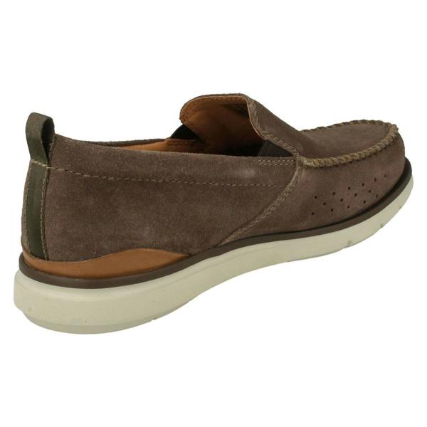 Clarks Mens Clarks Casual Slip On Shoes Edgewood Step