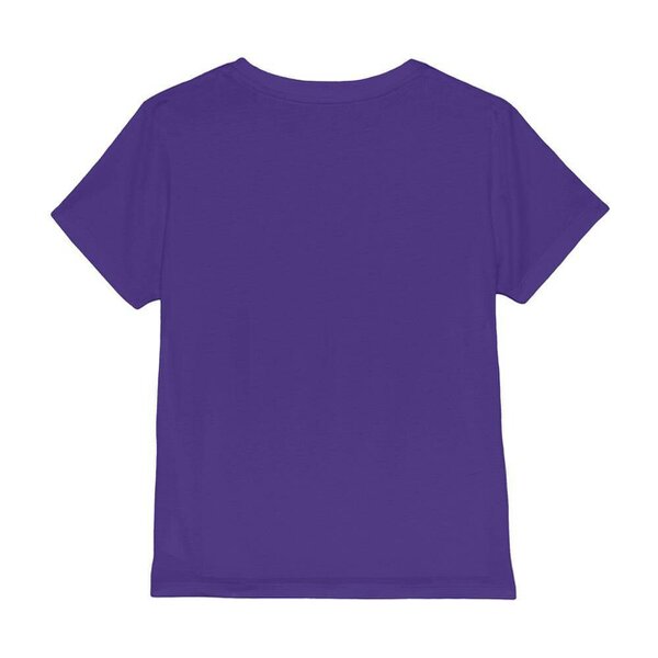 K-Pop Demon Hunters Childrens/Kids Gradient Happy Birthday T-Shirt - Purple