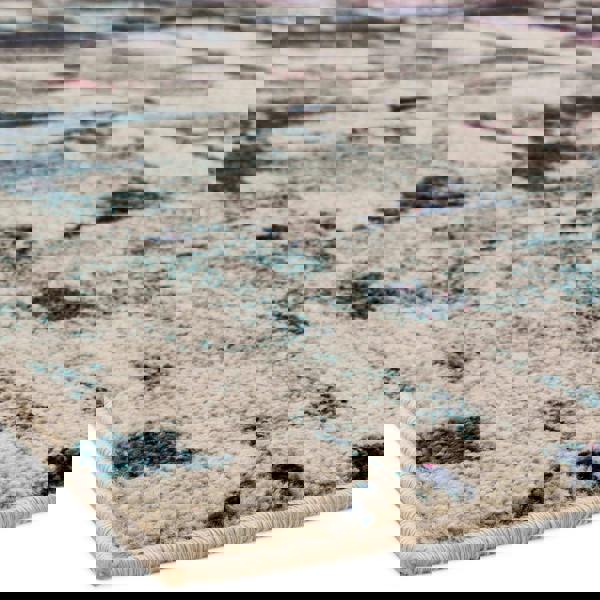 Asiatic Nova NV23 Abstract Navy Multi Rug