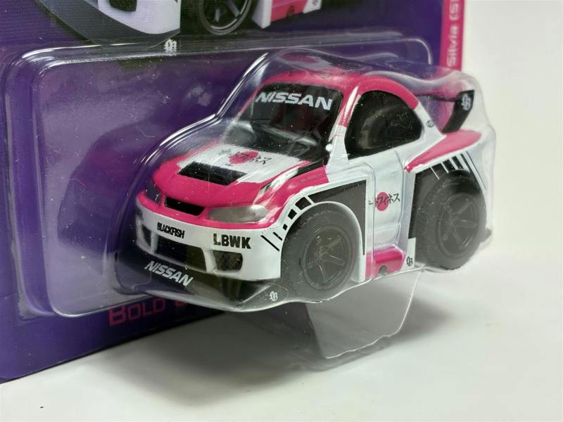 MCSlots Nissan Silvia S15 LB Silhouette Auto Finesse SEMA 2023 Qube Carz 6cm QZ00502BL