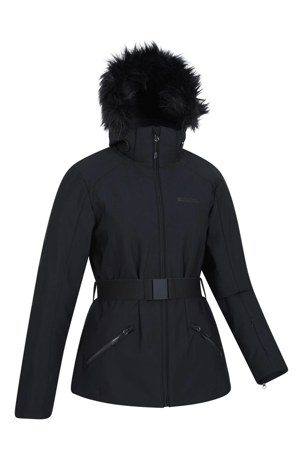 Mountain Warehouse Womens Swiss RECCO Ski Jacket - Black
