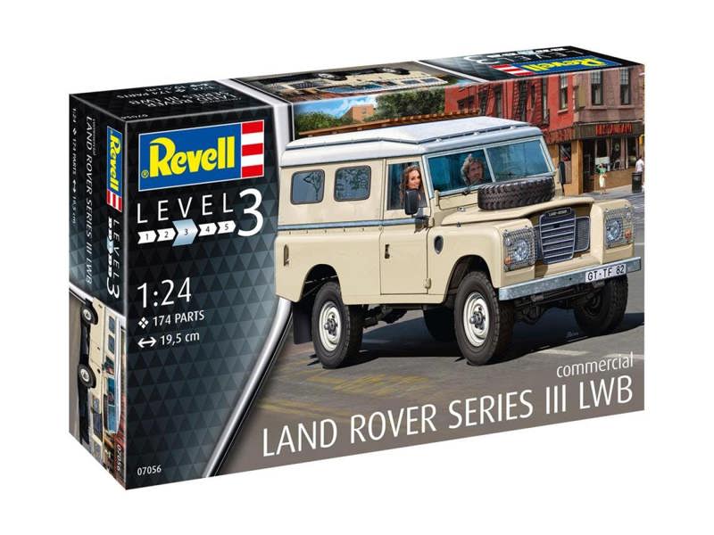 Revell Land Rover Series III LWB Commercial Kit (1:24 Scale)