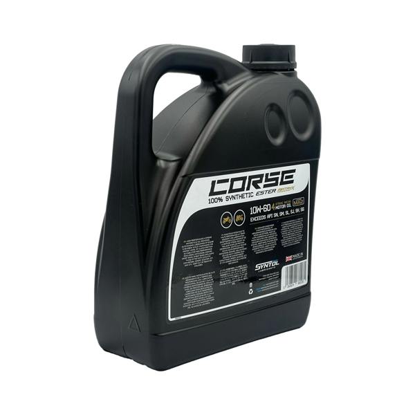 Syntol Corse 4T 10W-60 Fully Synthetic Motorcycle Engine Oil Jaso MA/MA2