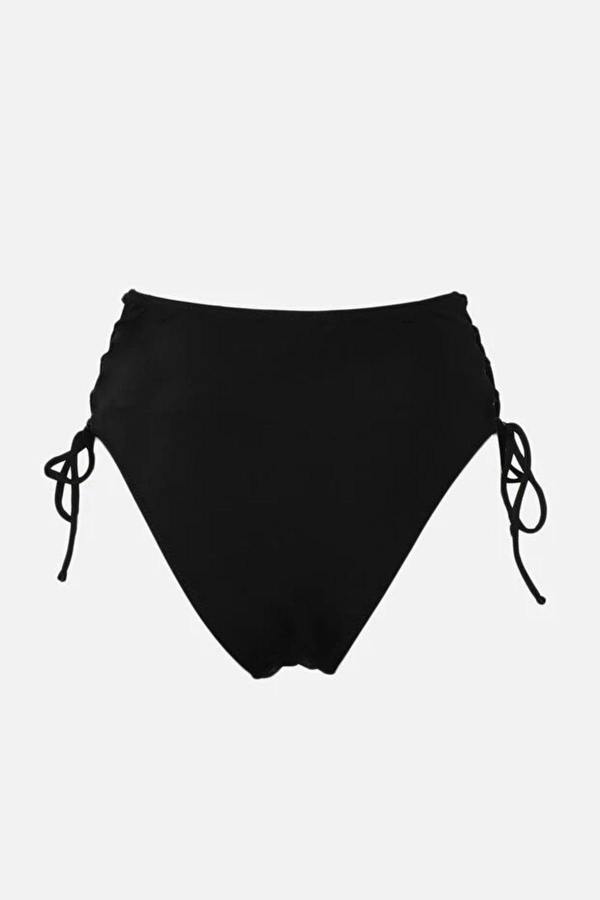 WOVCOR Trimmed Regular High Waist Bikini Bottom