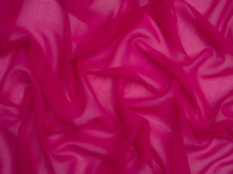Minerva Core Range Minerva Light Sheer Chiffon Fabric - Plain Design Dressmaking Fabric, 110 cm / 44" Wide - per metre