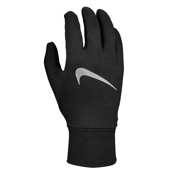 Nike Womens/Ladies Accelerate Running Gloves - Black - 