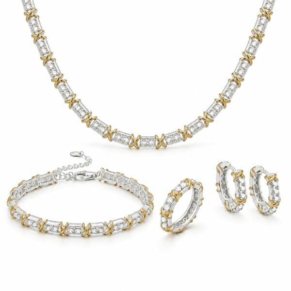 Say It With Luxe Kiss Four Piece Jewellery Giftset