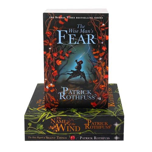 Kingkiller Chronicle Patrick Rothfuss Collection 3 Books Set