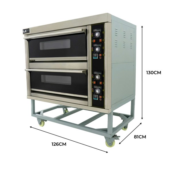 KuKoo Large Commercial Pizza / Baking Oven & Pizza Peel