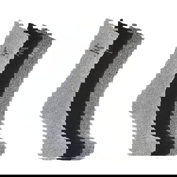 Regatta Great Outdoors Mens Cotton Rich Casual Socks (Pack Of 3) - Grey Marl - 