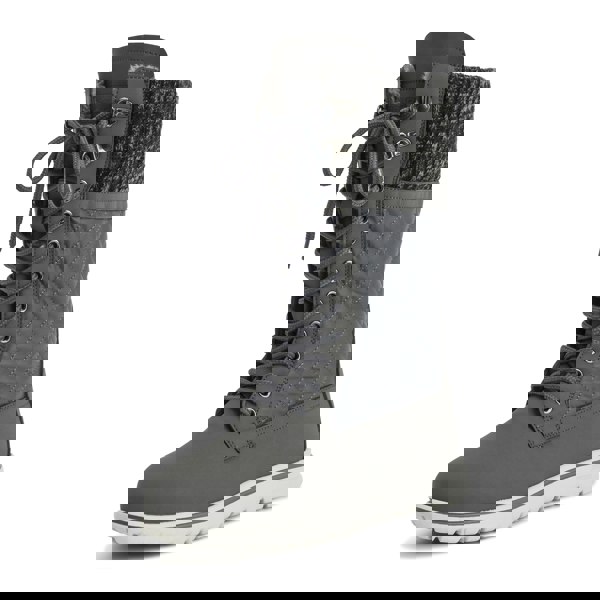 VIVA Polar Boot Women's Fleece Lined Snow Winter Hiking Durable Ankle Boots