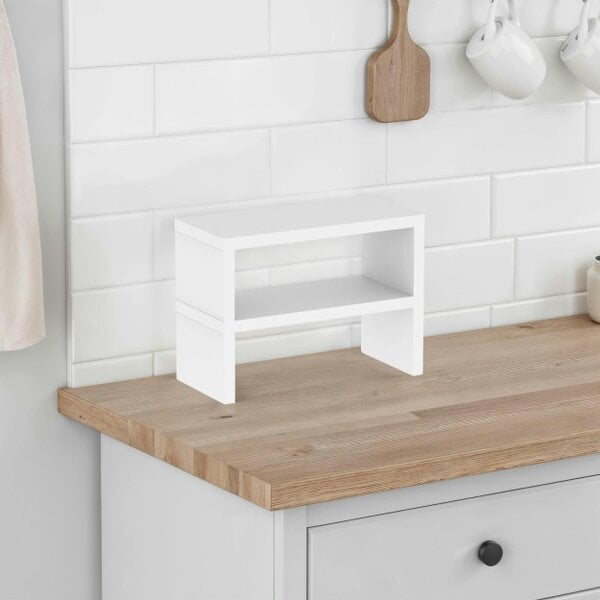 Decortie Dean 2-Tier Freestanding Worktop Shelf 60 x 20 x 50 cm