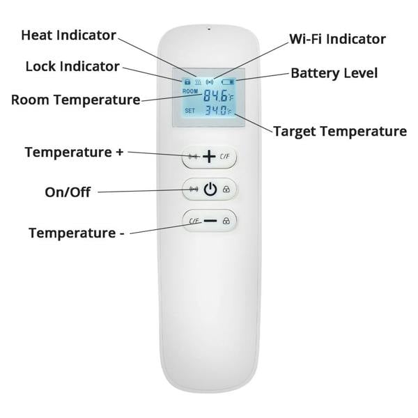 Mirrorstone Heating 1200W Nexus Wi-Fi Infrared Heating Panel