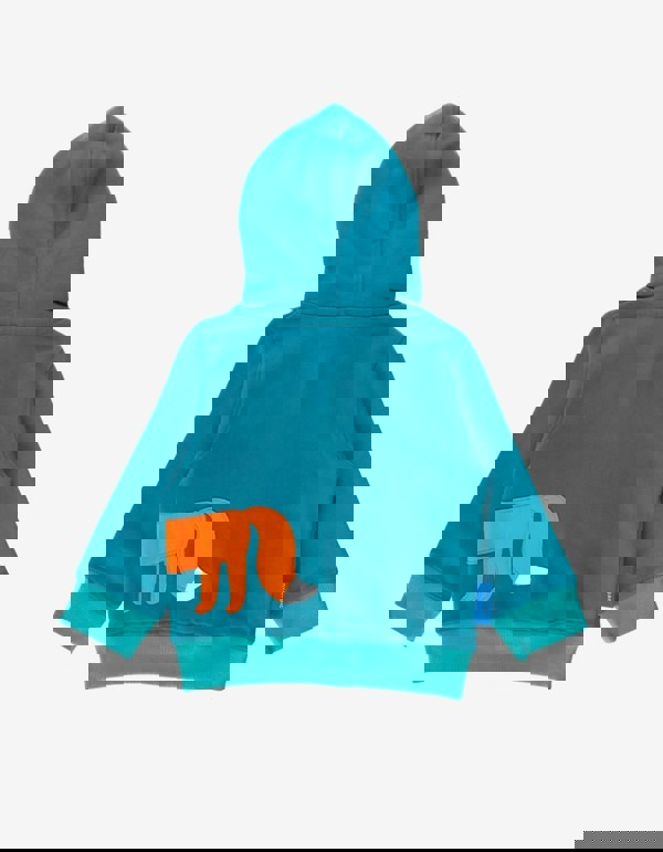 Organic Fox Applique Hoodie - Toby Tiger UK Retail