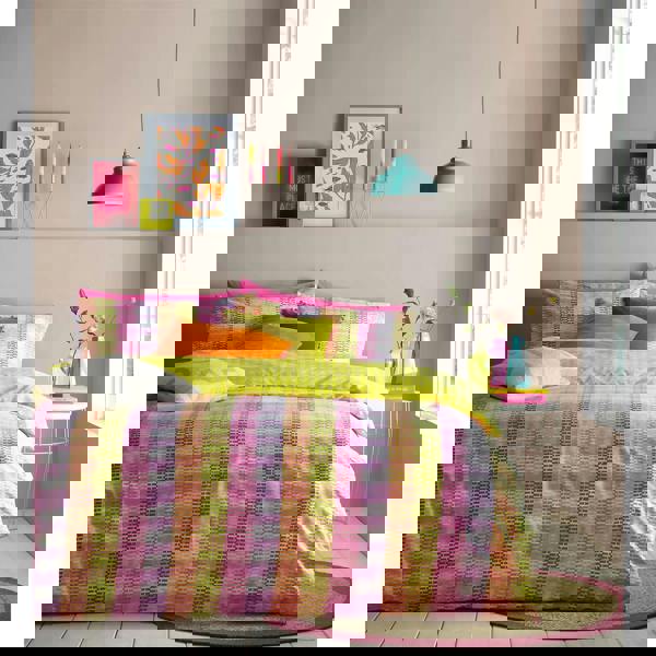 Furn Neola Neon Duvet Cover Set - Multicoloured