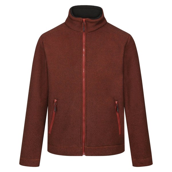 Regatta Mens Garrian II Full Zip Fleece Jacket - Burnt Henna