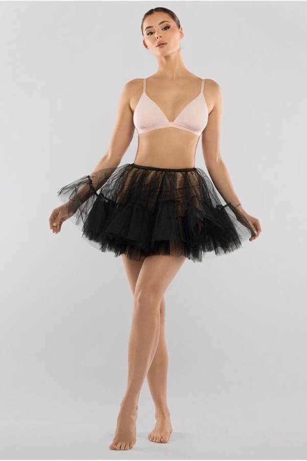 Tulle Lining Mini Skirt SK52