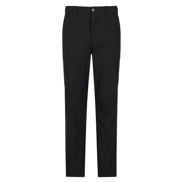 Mountain Warehouse Mens Trek Stretch Cargo Trousers - Jet Black