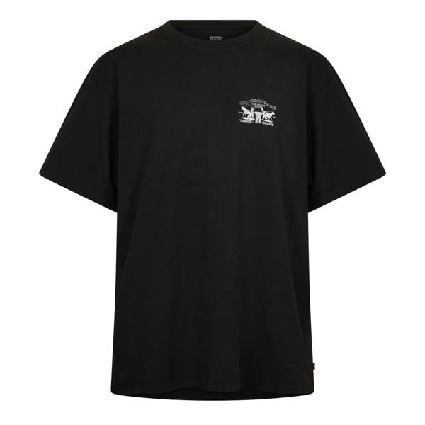Levis Mens Vintage T-Shirt - Jet Black - 