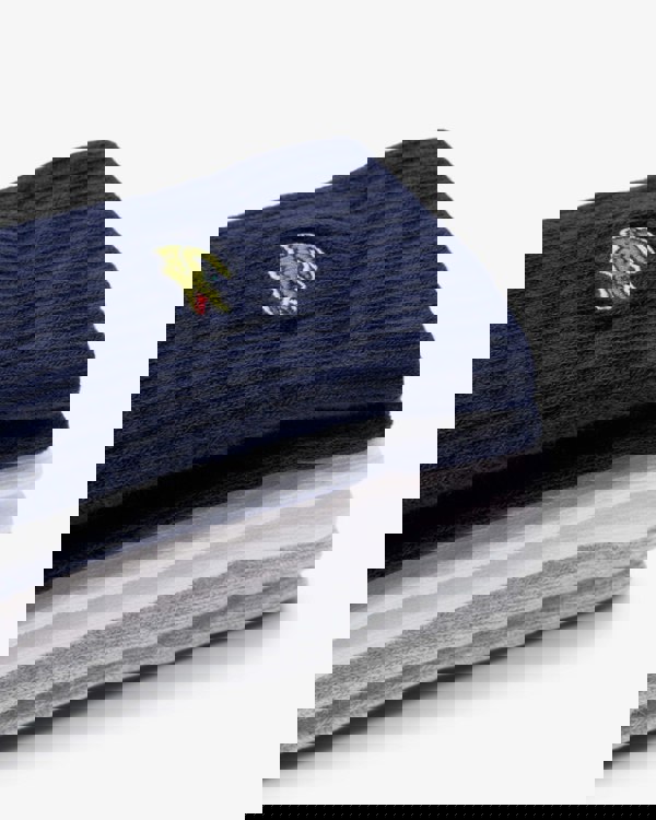 Lacoste 3 Pack Sport Mens High Cut Socks - Silver Chine/White-Navy Blue TYA