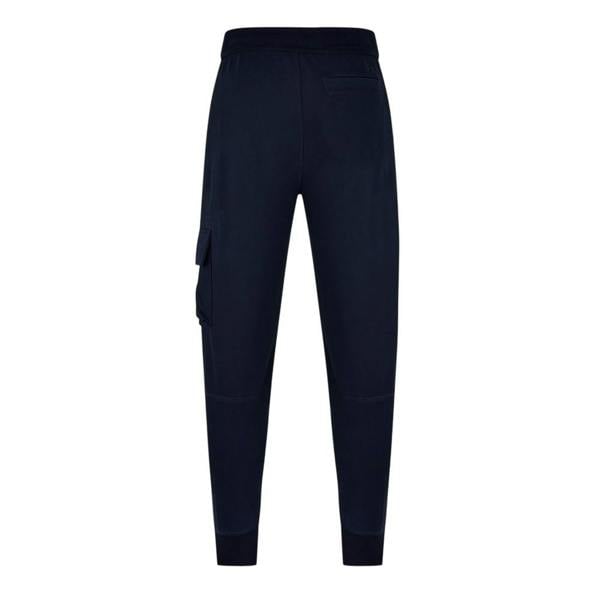 Calvin Klein Mens Patch Tracksuit Bottoms - Navy - 