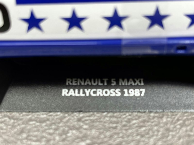 Solido Renault 5 Maxi Rallycross G.Roussel 1987 1:18 Scale 1804706