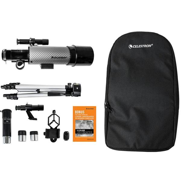 Celestron Travel Scope 60 DX Portable Telescope with Smartphone Adapter