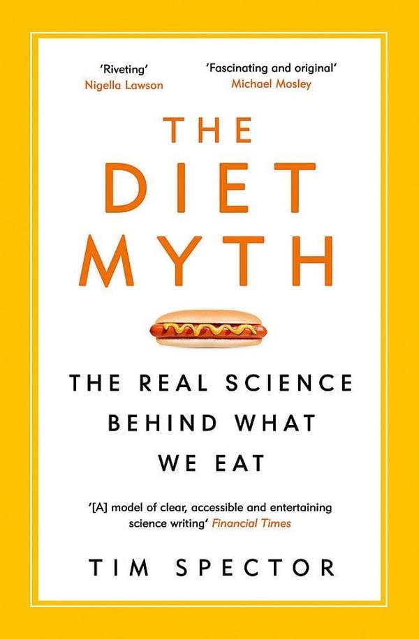 Tim Spector 3 Books Collection Set (Food For Life, Spoon-Fed and The Diet Myth)