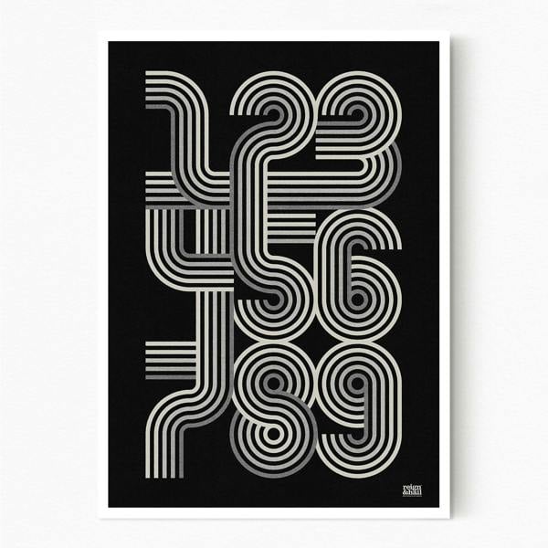 Reign&Hail Geo Numerals