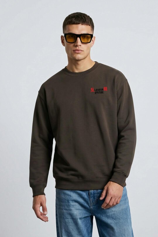 London Attitude Tokyo After Dark Graphic Sweatshirt